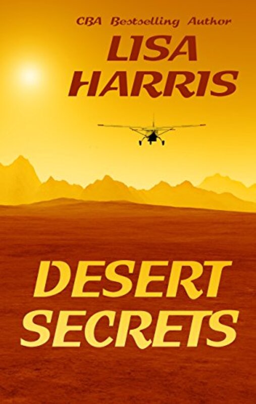 Book cover for "Desert Secrets" by Lisa Harris