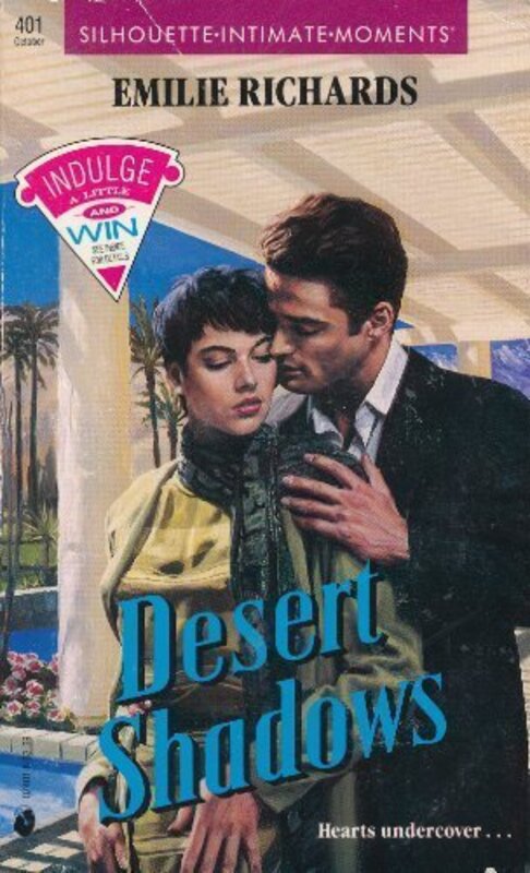 Book cover for "Desert Shadows" by Emilie Richards