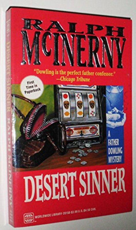 Book cover for "Desert Sinner" by Ralph McInerny