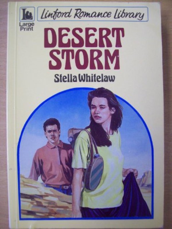 Book cover for "Desert Storm" by Stella Whitelaw