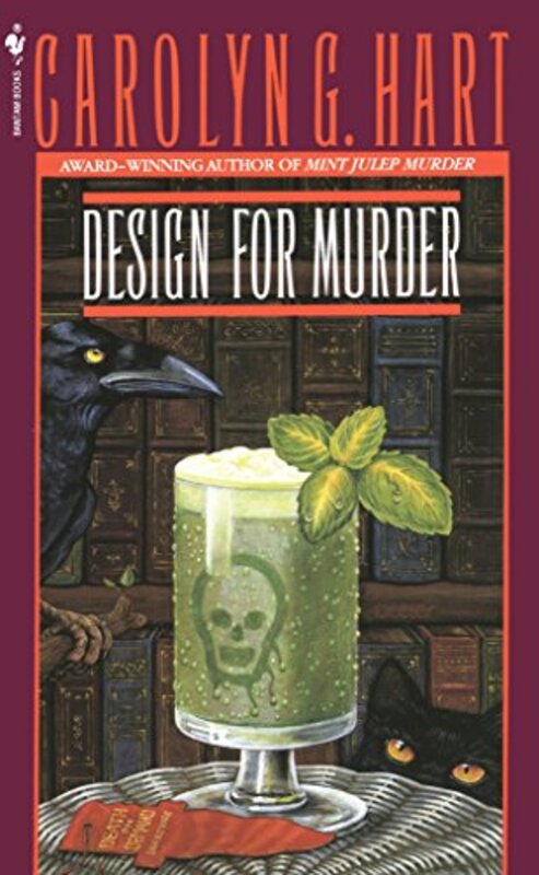 Book cover for "Design For Murder" by Carolyn Hart