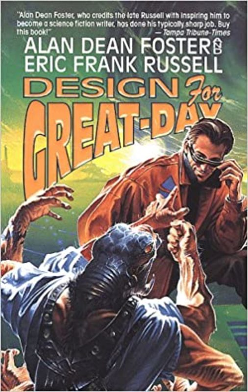 Book cover for "Design for Great-Day" by Alan Dean Foster