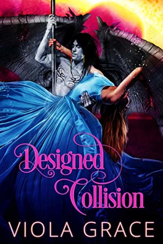 Book cover for "Designed Collision" by Viola Grace