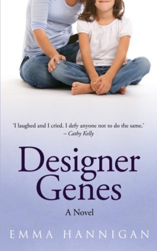 Book cover for "Designer Genes" by Emma Hannigan