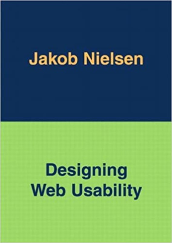 Book cover for "Designing Web Usability" by Jakob Nielsen