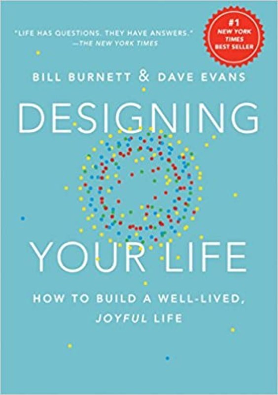 Book cover for "Designing Your Life" by Bill Burnett