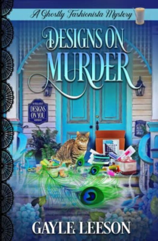 Book cover for "Designs On Murder" by Gayle Trent