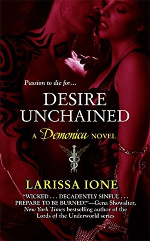 Book cover for "Desire Unchained" by Larissa Ione