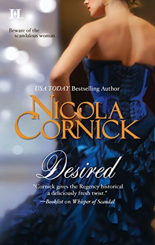 Book cover for "Desired" by Nicola Cornick