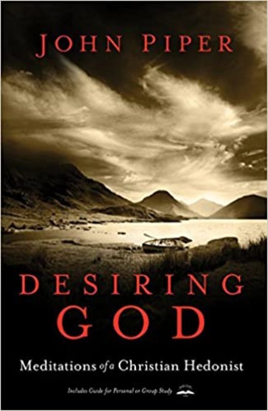Book cover for "Desiring God" by John Piper