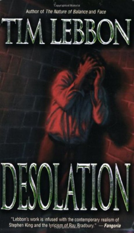 Book cover for "Desolation" by Tim Lebbon