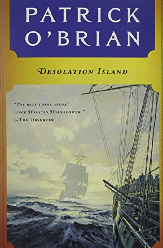 Book cover for "Desolation Island" by Patrick OBrian