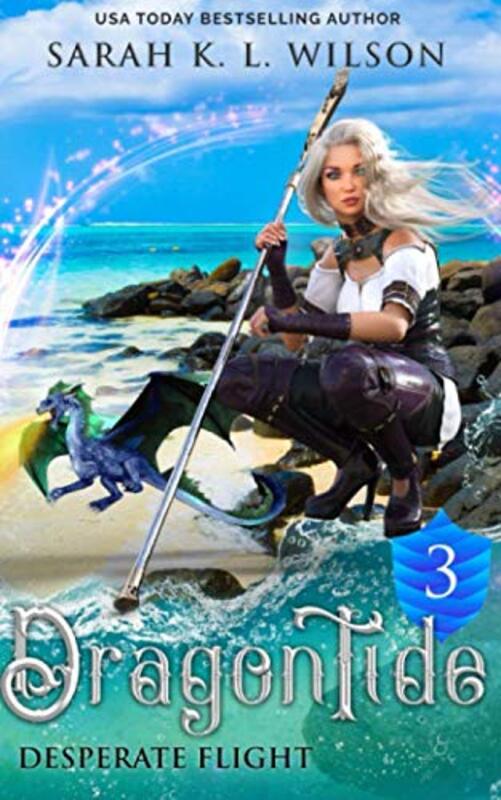 Book cover for "Desperate Flight" by Sarah KL Wilson
