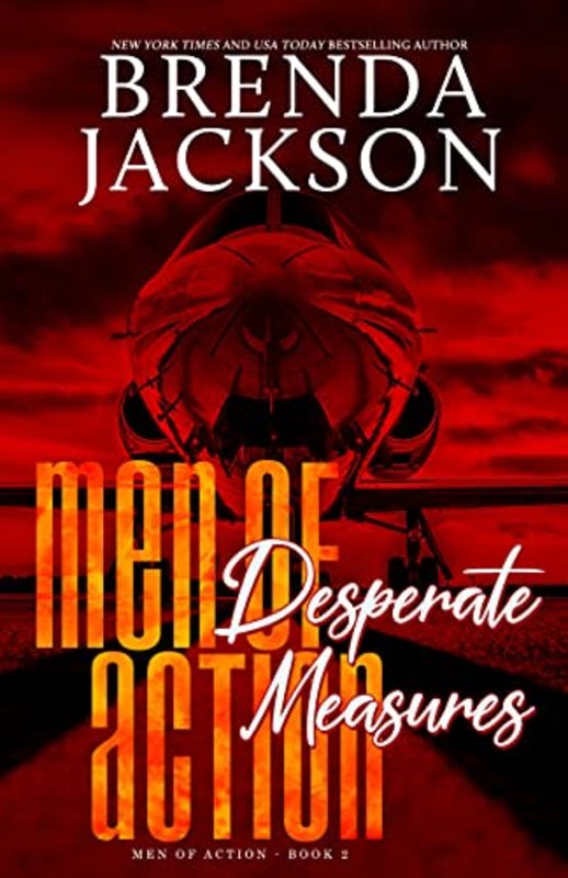 Book cover for "Desperate Measures" by Brenda Jackson