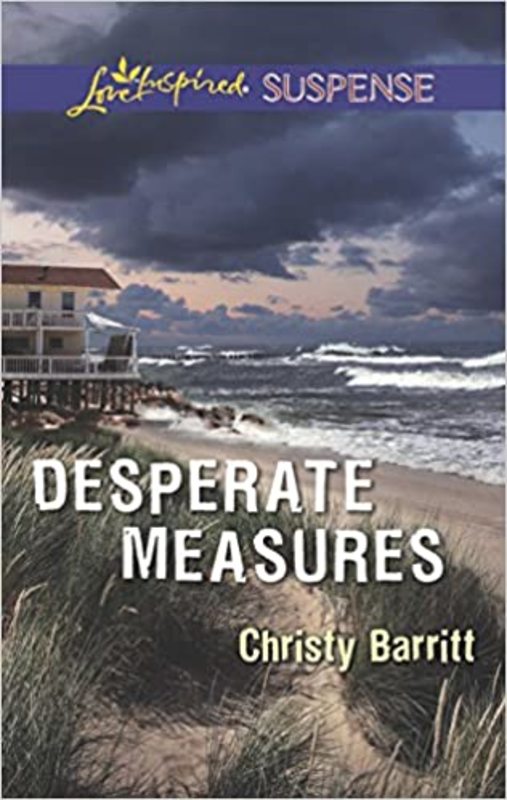 Book cover for "Desperate Measures" by Christy Barritt