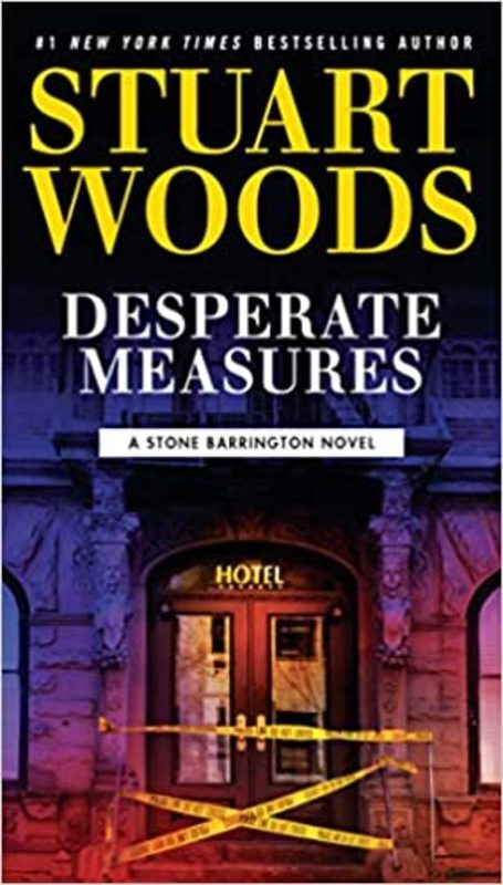 Book cover for "Desperate Measures" by Stuart Woods