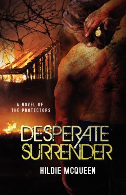 Book cover for "Desperate Surrender" by Hildie McQueen