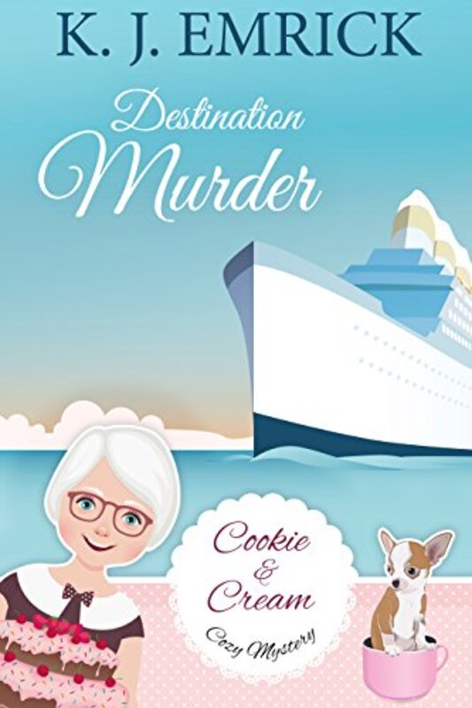 Book cover for "Destination Murder" by KJ Emrick