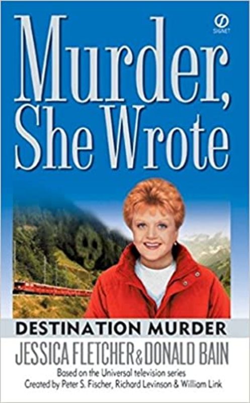 Book cover for "Destination Murder" by Jessica Fletcher