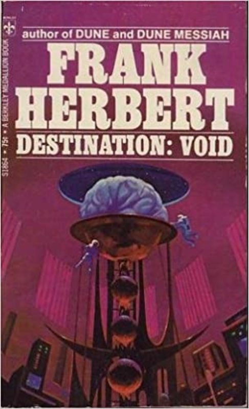 Book cover for "Destination Void" by Frank Herbert