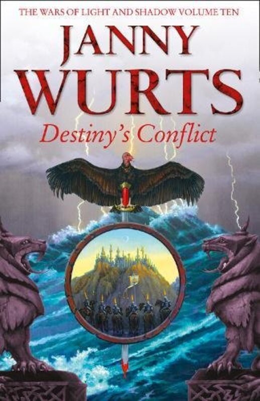 Book cover for "Destiny’s Conflict" by Janny Wurts