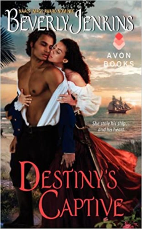 Book cover for "Destiny's Captive" by Beverly Jenkins
