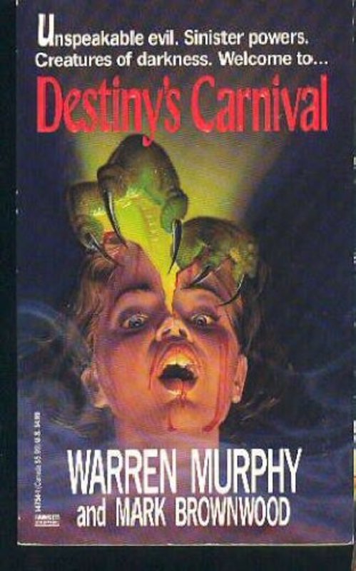Book cover for "Destiny's Carnival" by Warren Murphy