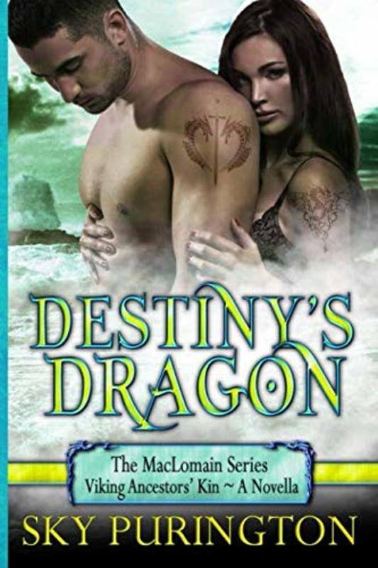 Book cover for "Destiny's Dragon" by Sky Purington