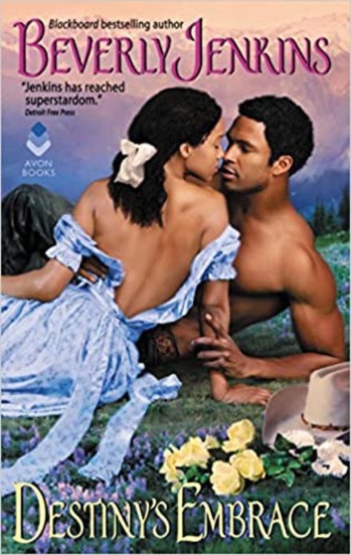 Book cover for "Destiny's Embrace" by Beverly Jenkins