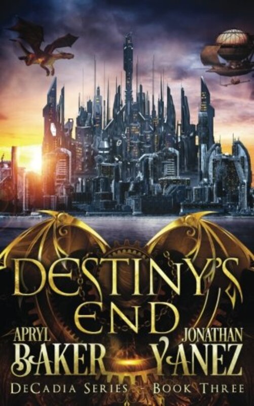 Book cover for "Destiny's End" by Apryl Baker