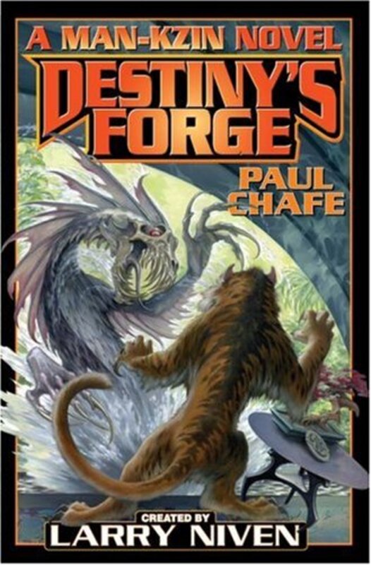 Book cover for "Destiny's Forge" by Larry Niven