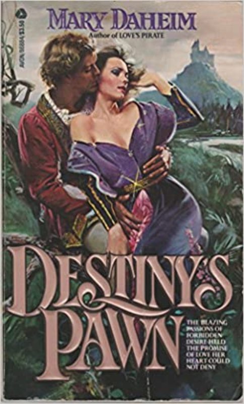 Book cover for "Destiny's Pawn" by Mary Daheim