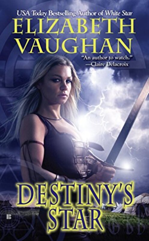 Book cover for "Destiny's Star" by Elizabeth Vaughan