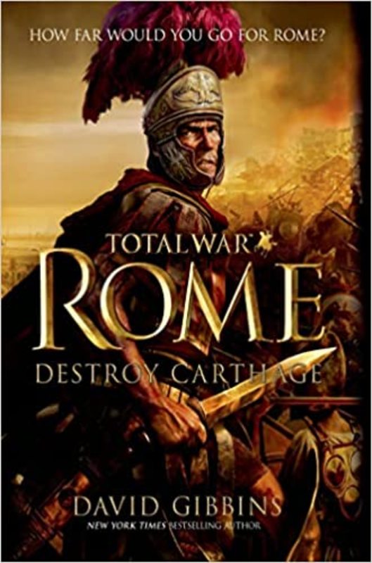 Book cover for "Destroy Carthage" by David Gibbins