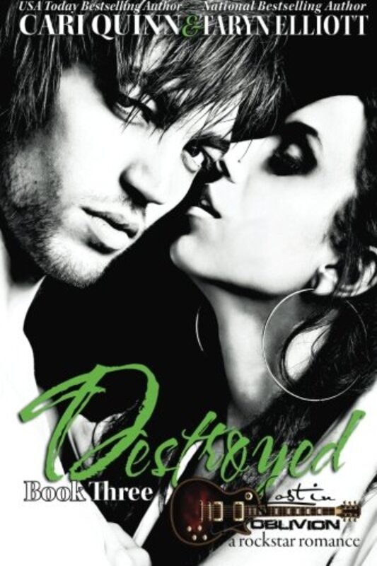 Book cover for "Destroyed" by Cari Quinn