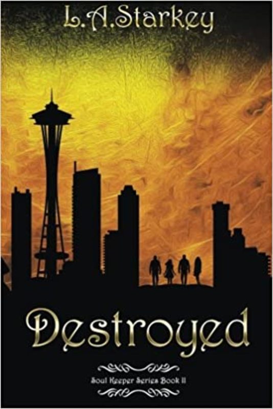 Book cover for "Destroyed" by Ali Parker
