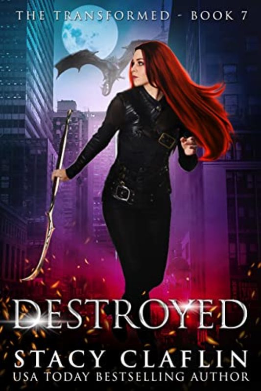 Book cover for "Destroyed" by Stacy Claflin