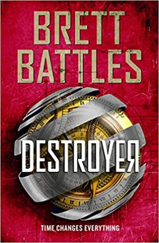 Book cover for "Destroyer" by Brett Battles