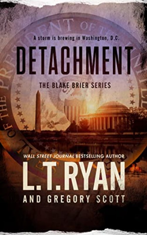 Book cover for "Detachment" by LT Ryan