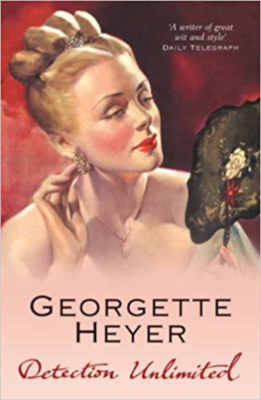 Book cover for "Detection Unlimited" by Georgette Heyer