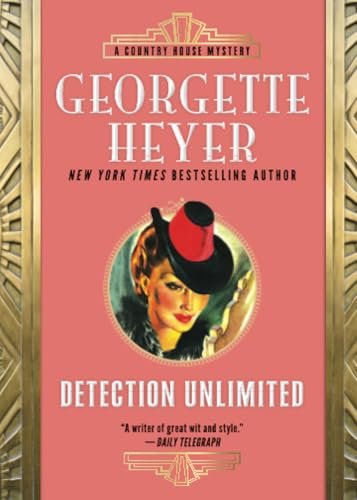 Book cover for "Detection Unlimited" by Georgette Heyer