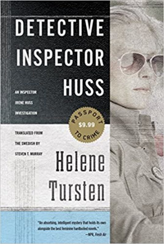 Book cover for "Detective Inspector Huss" by Helene Tursten