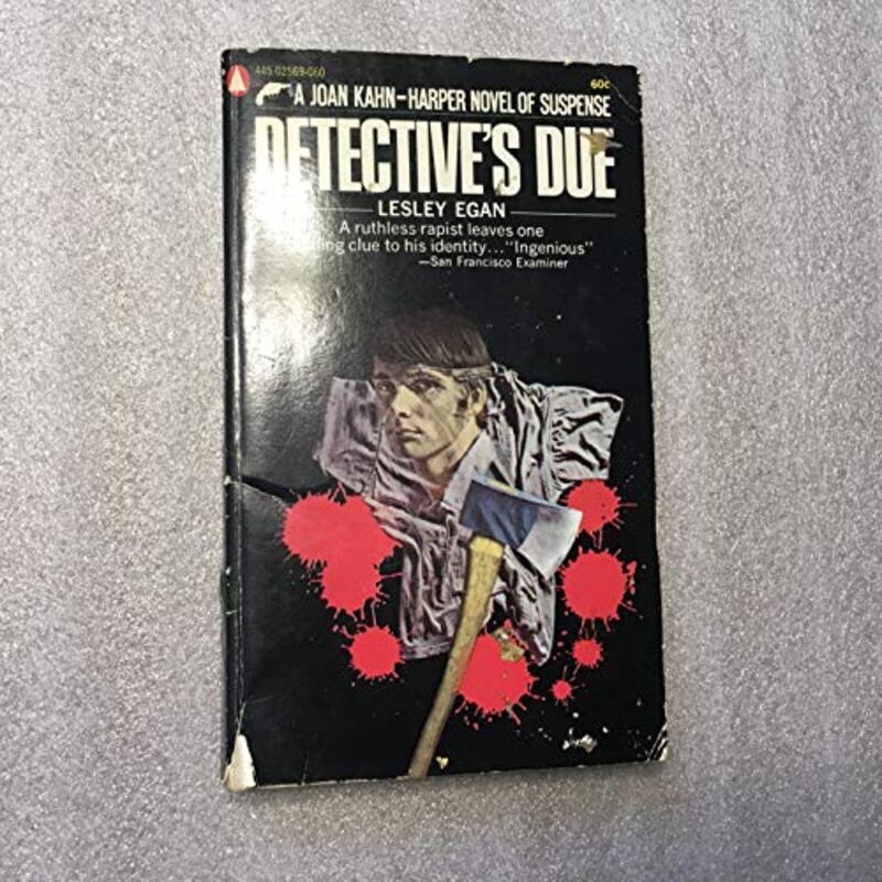 Book cover for "Detective's Due" by Lesley Egan