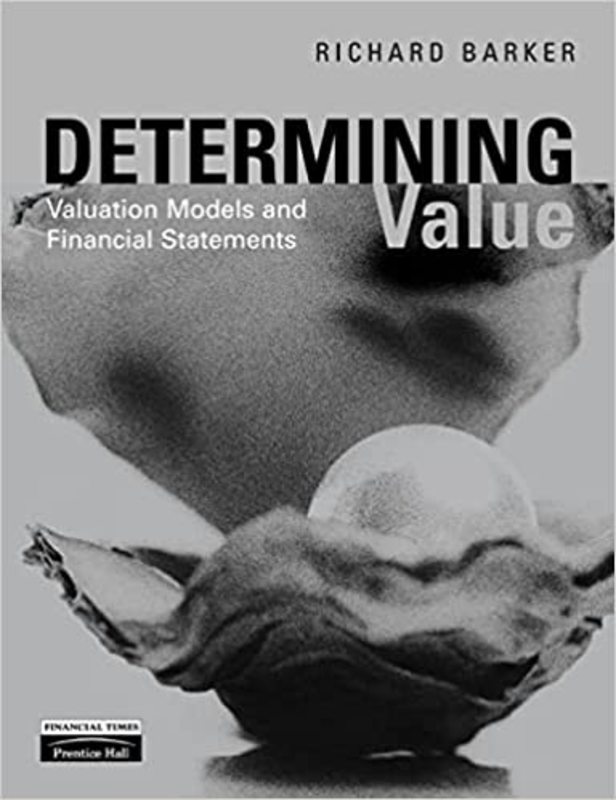 Book cover for "Determining Value" by Richard Barker