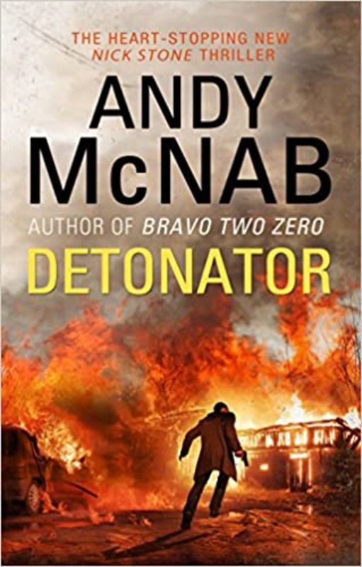 Book cover for "Detonator" by Andy McNab