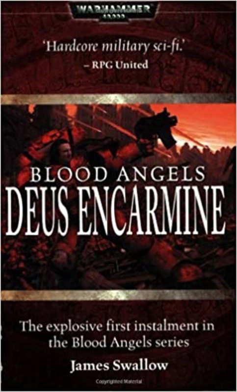 Book cover for "Deus Encarmine" by James Swallow