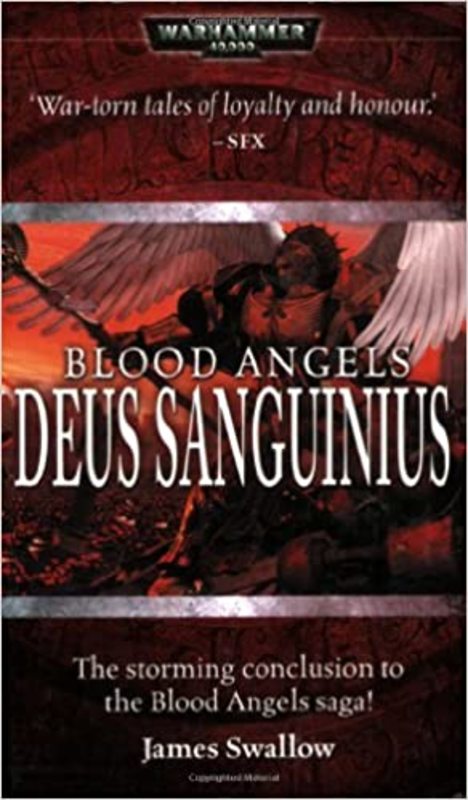 Book cover for "Deus Sanguinius" by James Swallow