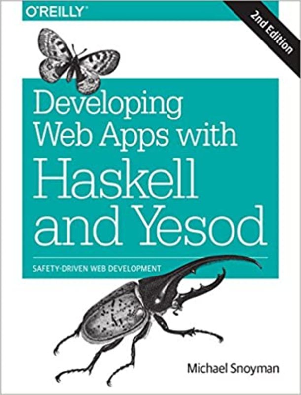 Book cover for "Developing Web Apps with Haskell and Yesod" by Michael Snoyman