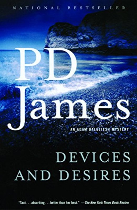 Book cover for "Devices and Desires" by PD James