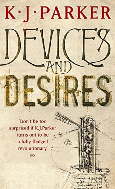 Book cover for "Devices and Desires" by Tom Holt